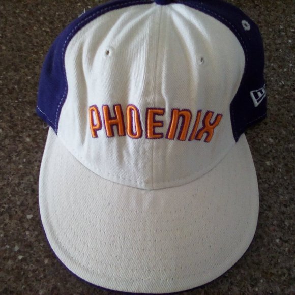 PHOENIX SUNS NBA FITTED FLAT CAP Size 7 - NEW ERA - Picture 1 of 3